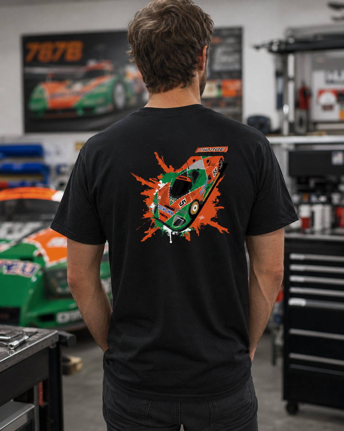 787B Splatter Tee