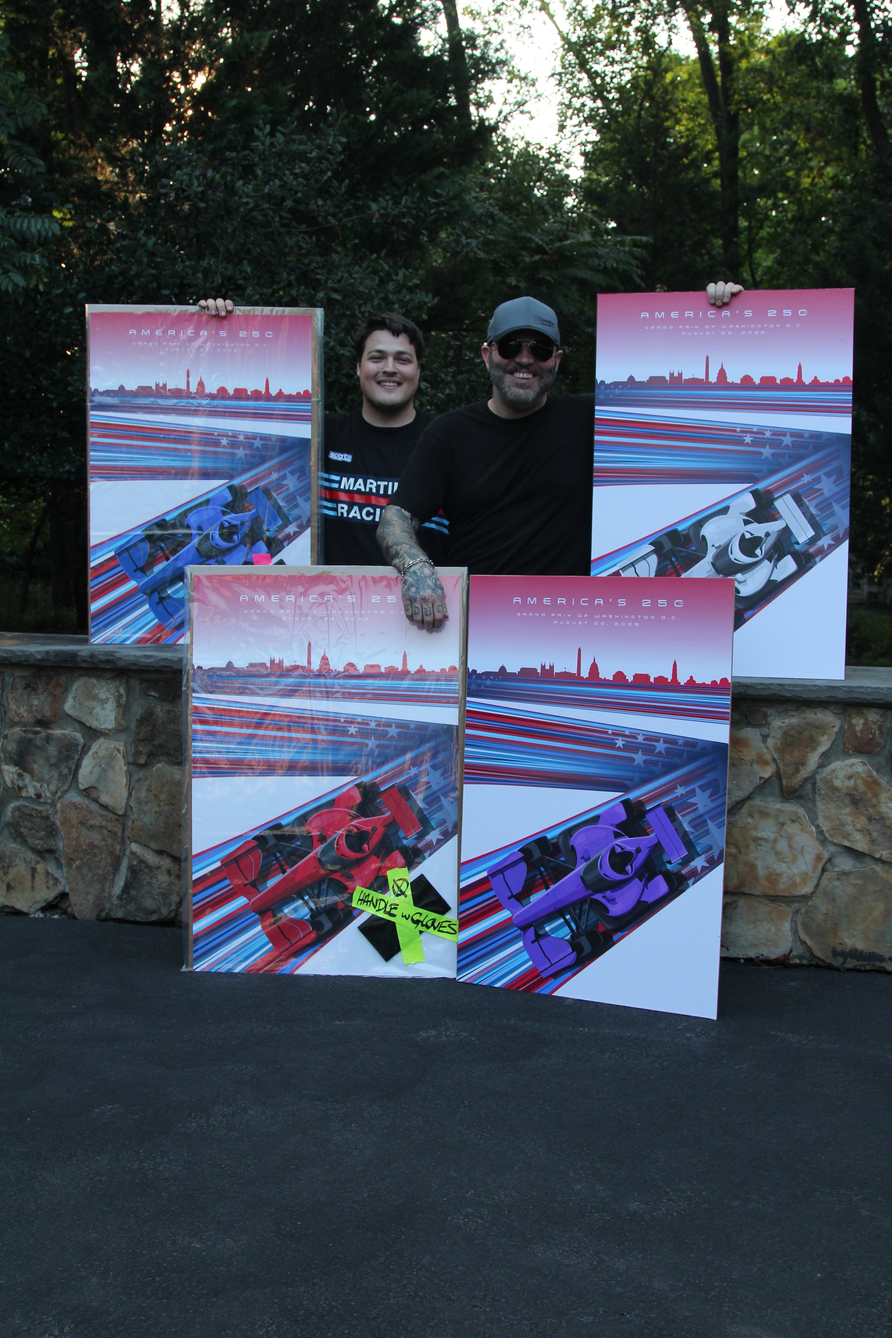 America 250 Race Art — Limited Signed and Numbered