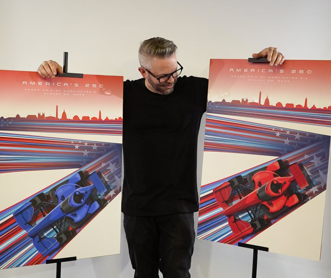America 250 Race Art